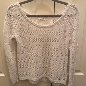 Abercrombie&Fitch White Knit Sweater